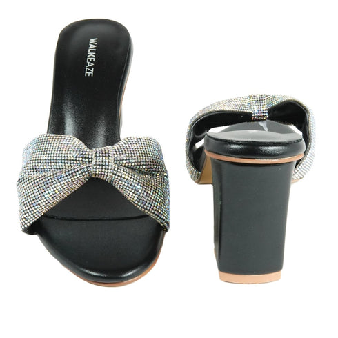 Women Formal Block Heel - 62733S - Block Heel - Walkeaze